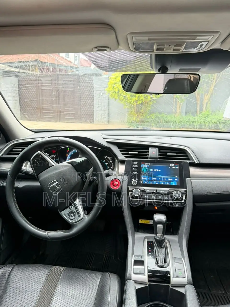 Honda Civic Touring Sedan 2020 Gray