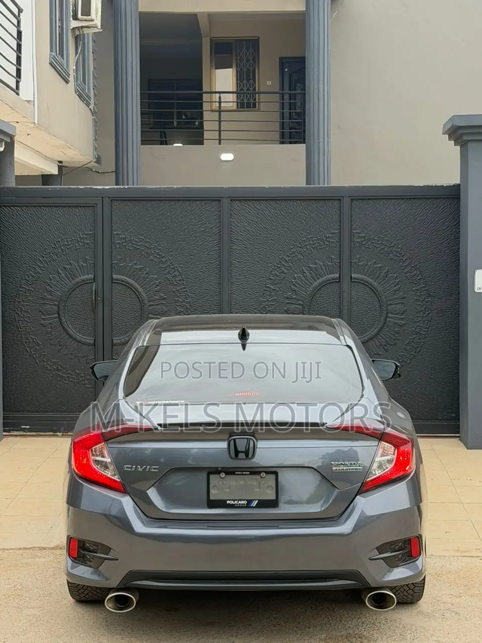 Honda Civic Touring Sedan 2020 Gray