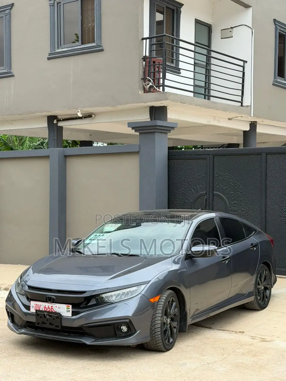 Honda Civic Touring Sedan 2020 Gray