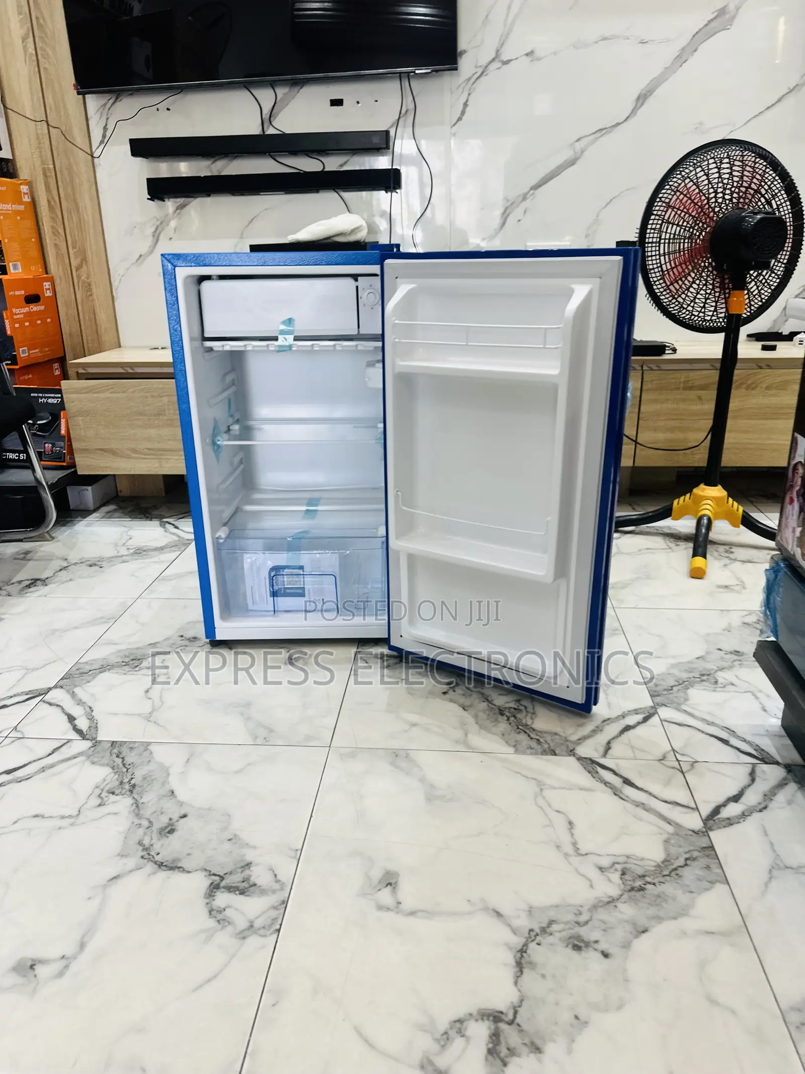 Grab the New Single Door Blue Pf-109-2b Fridge