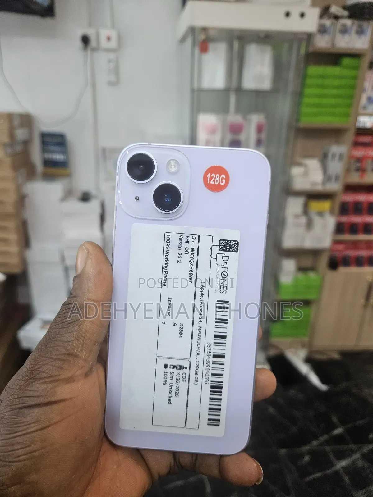 Apple iPhone 14 128 GB Purple