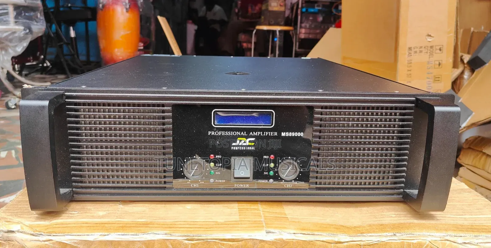 Jac Professional Ms89000 Power Amplifier