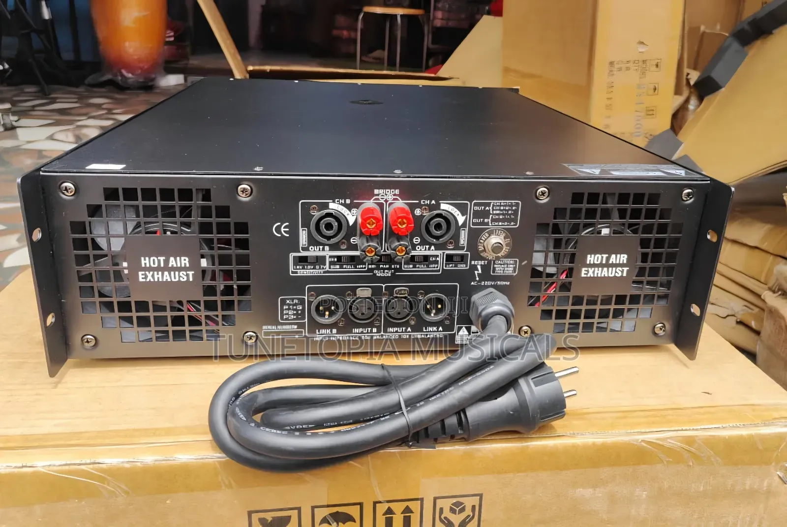 Jac Professional Ms89000 Power Amplifier