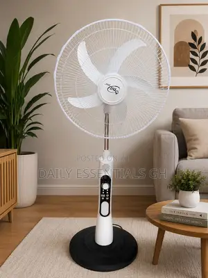 TNT Star Rechargeable Fan With Remote and Timer