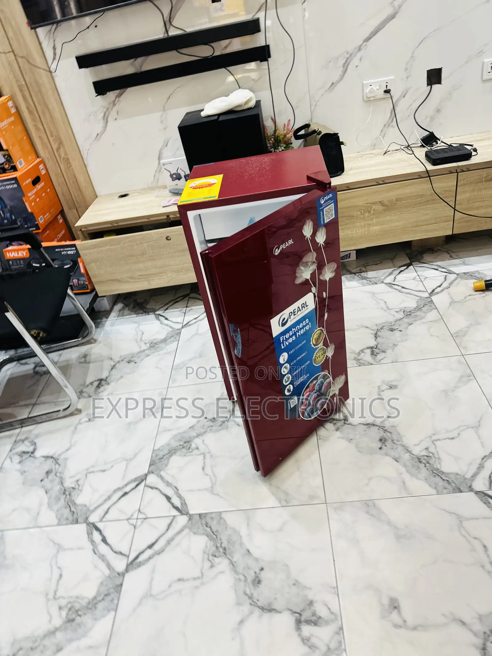 Call and Order for Red Finish Single Door Fridge Pf-109-2b