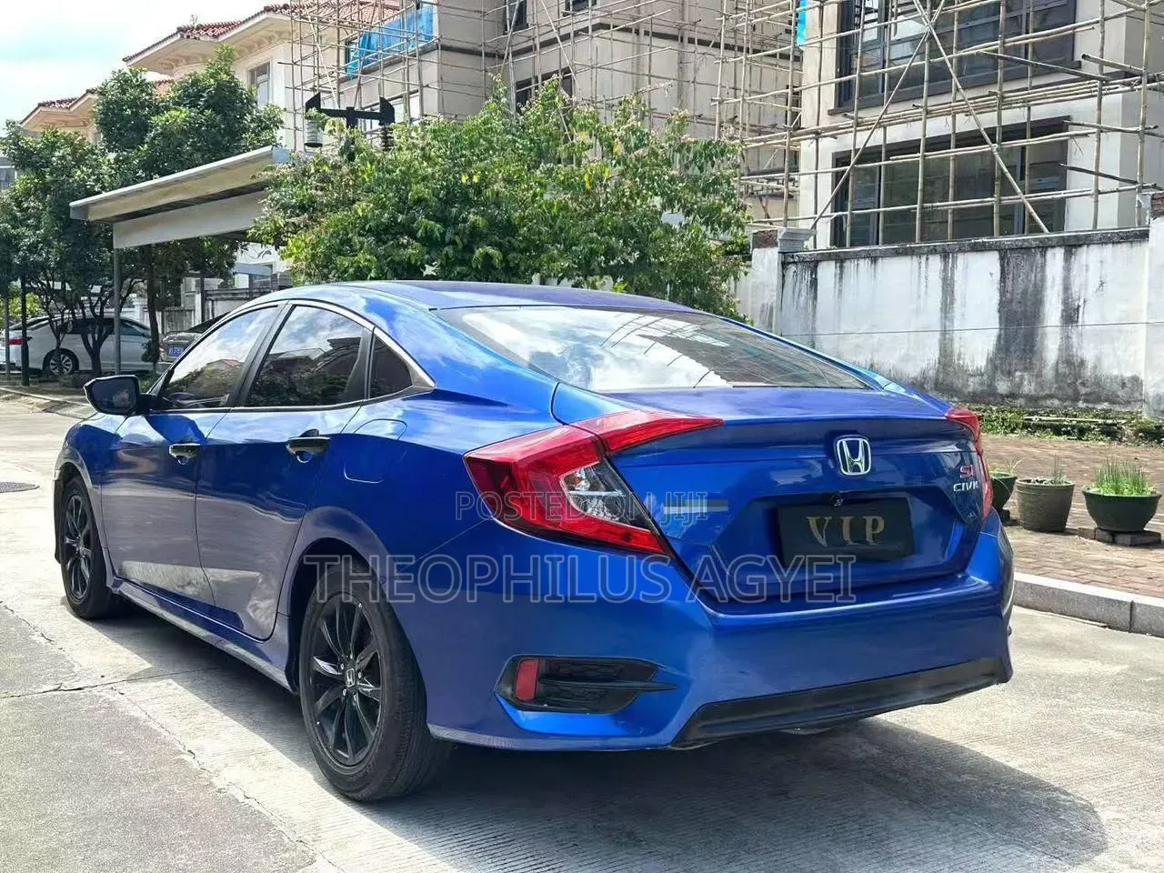 Honda Civic EX Coupe 2020 Blue