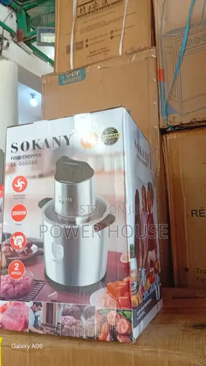 Fast, Efficient Built to Last – Sokany Food Chopper for Modern Homes