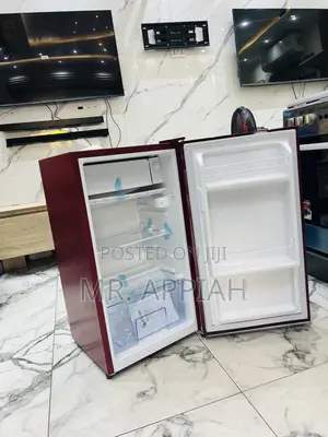 Unique Pearl Pf-109-2b Single Door Table Top Fridge(Red) 