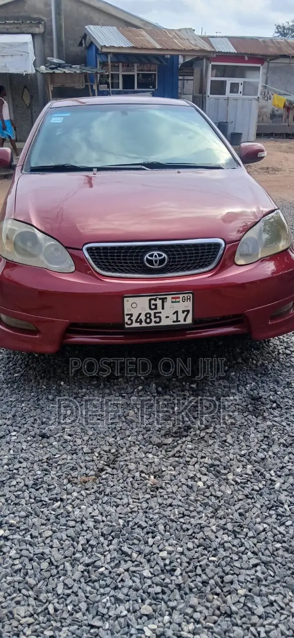 Toyota Corolla 2007 Red