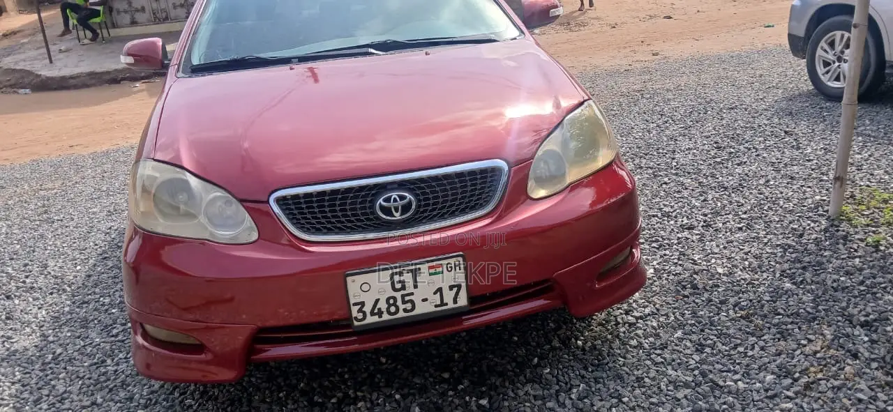 Toyota Corolla 2007 Red