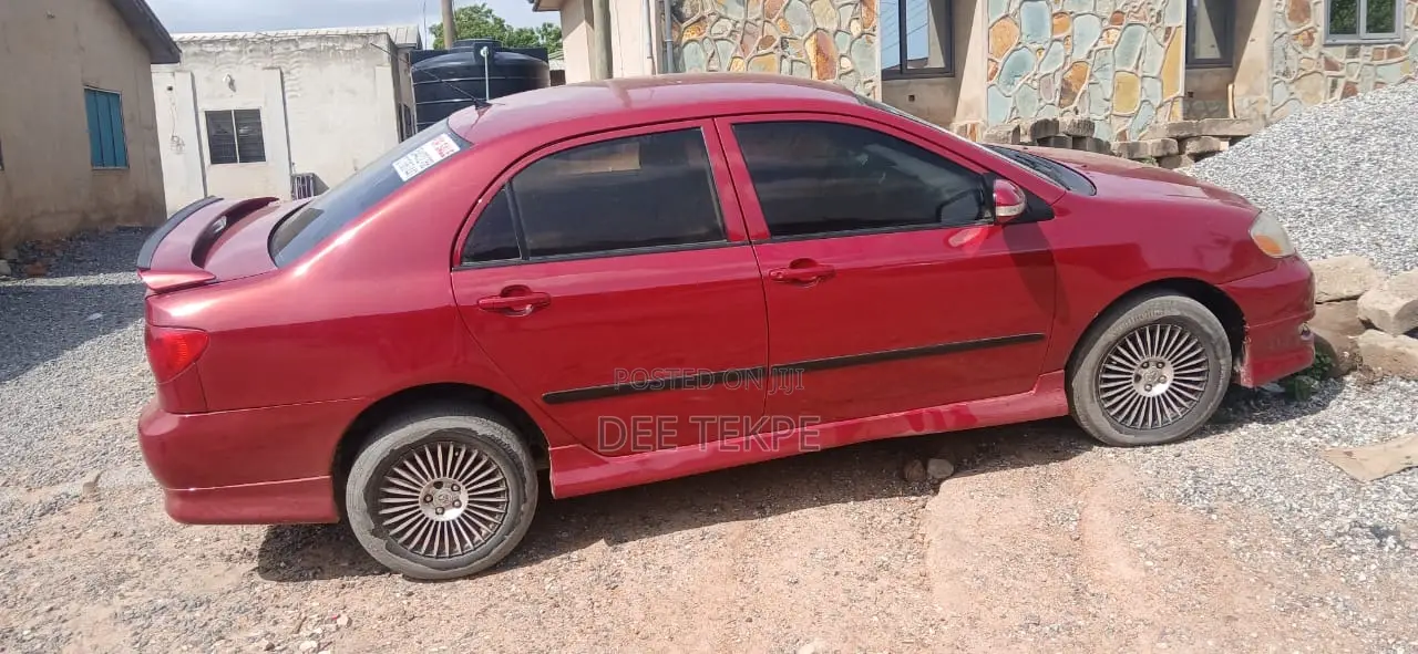 Toyota Corolla 2007 Red