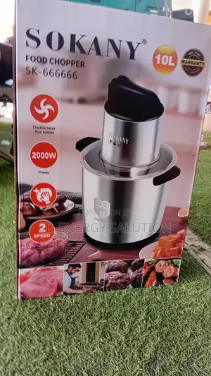 Original Sokany Electric Food Chopper – Quick Easy Meal Prep