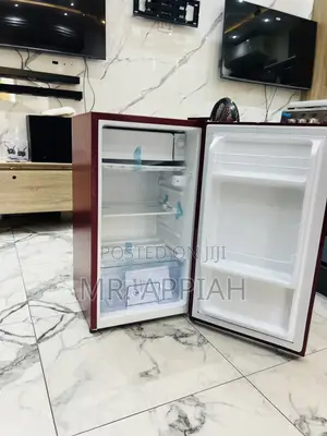 Sleek Pearl Pf-109-2b Single Door Table Top Fridge(Red)80l