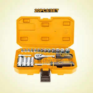 20 PCS 1/4" Socket Set - Hkts14201