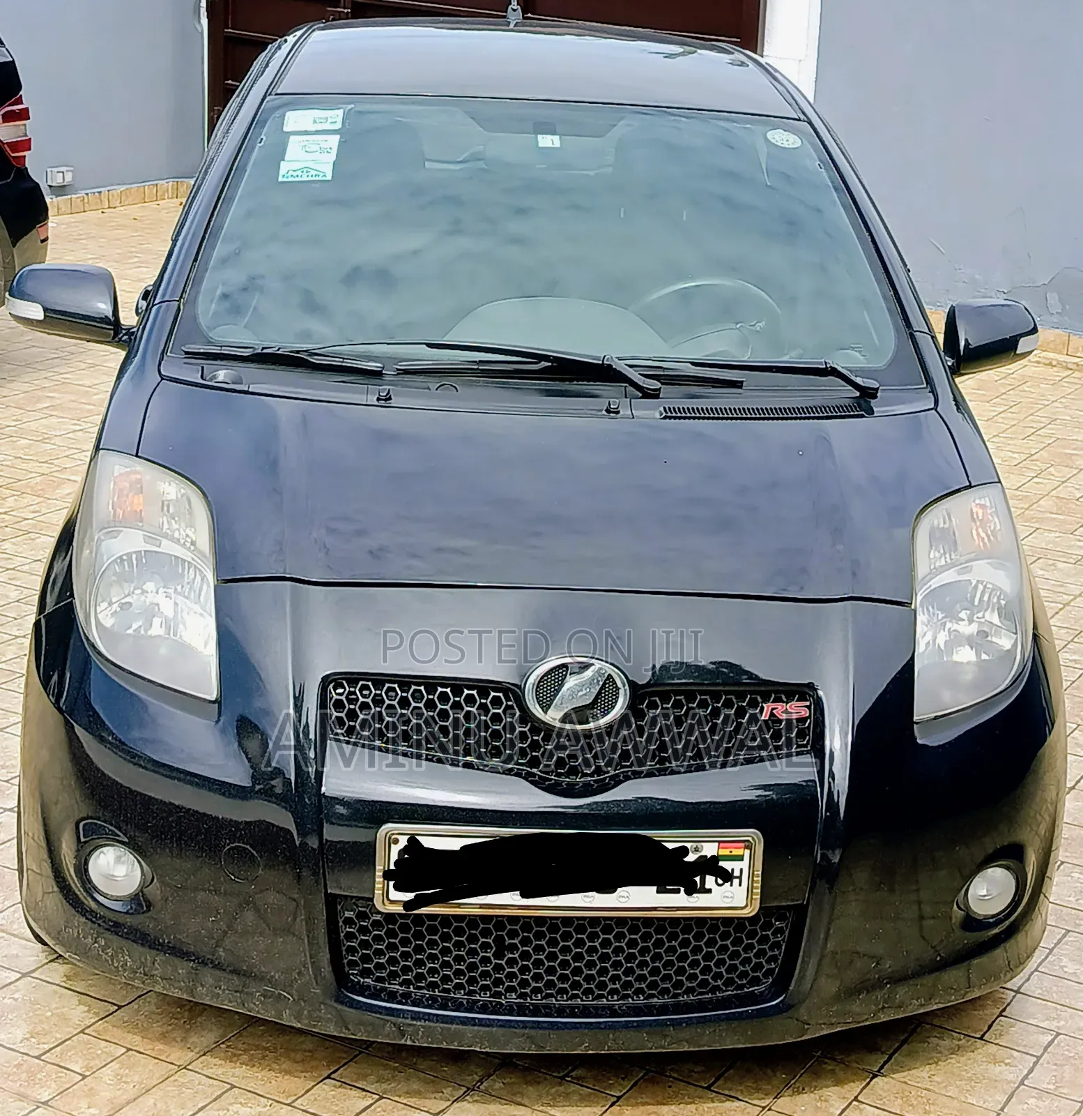 Toyota Vitz 1.5 FWD 5dr 2008 Black