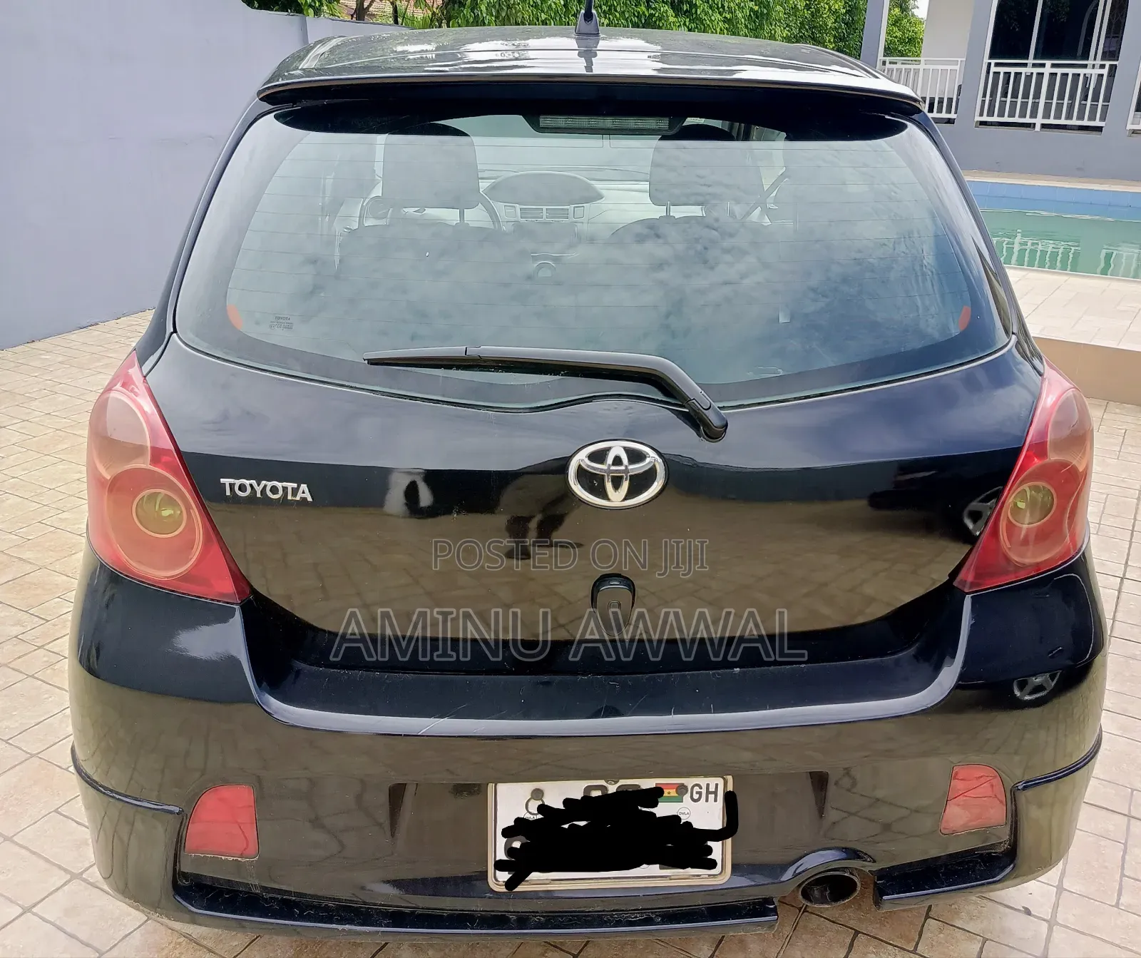 Toyota Vitz 1.5 FWD 5dr 2008 Black