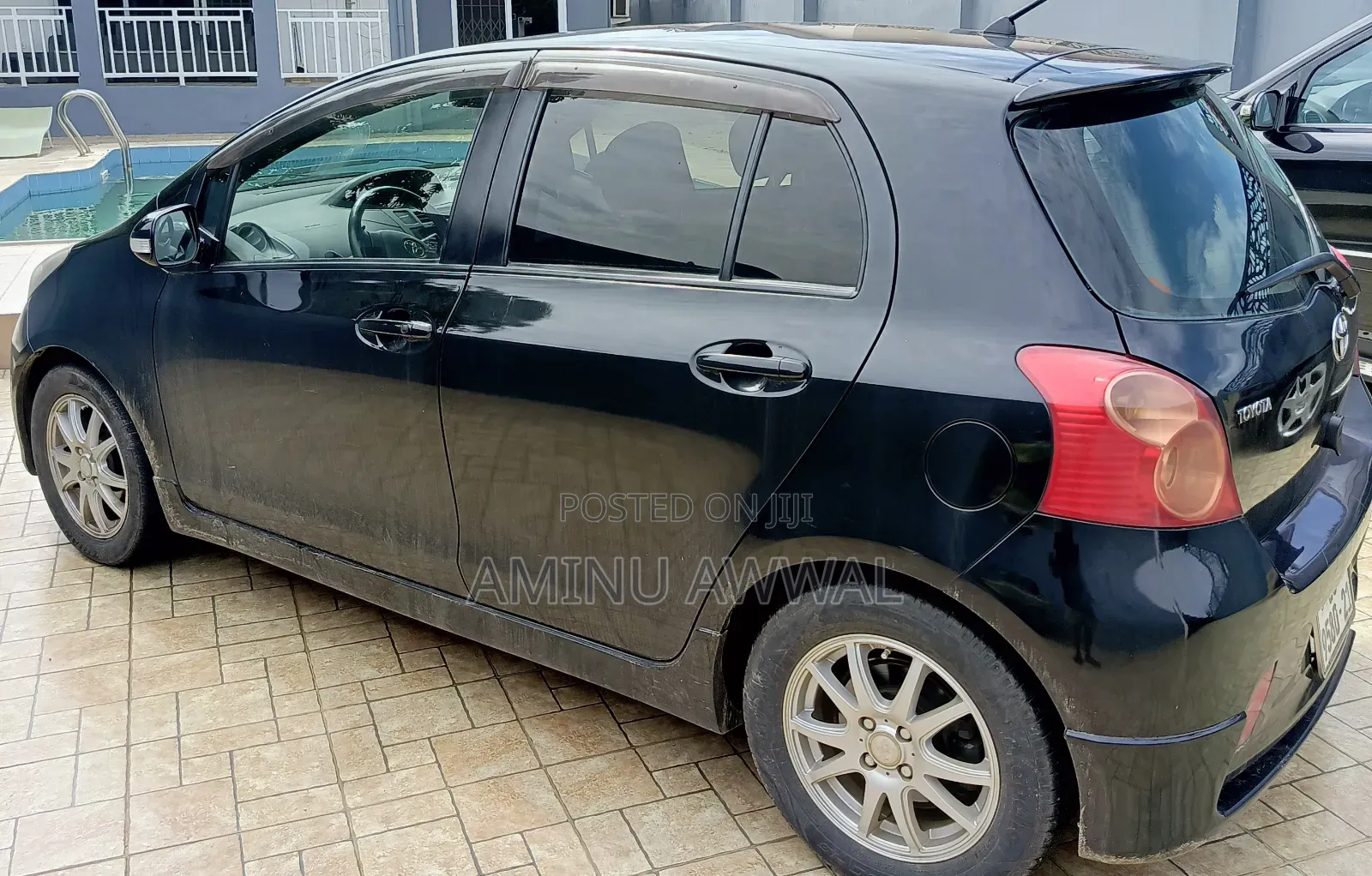 Toyota Vitz 1.5 FWD 5dr 2008 Black