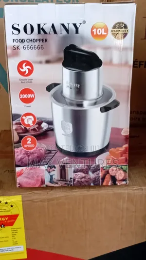 Kitchen Powerhouse – Sokany 10l Commercial Chopper 10l