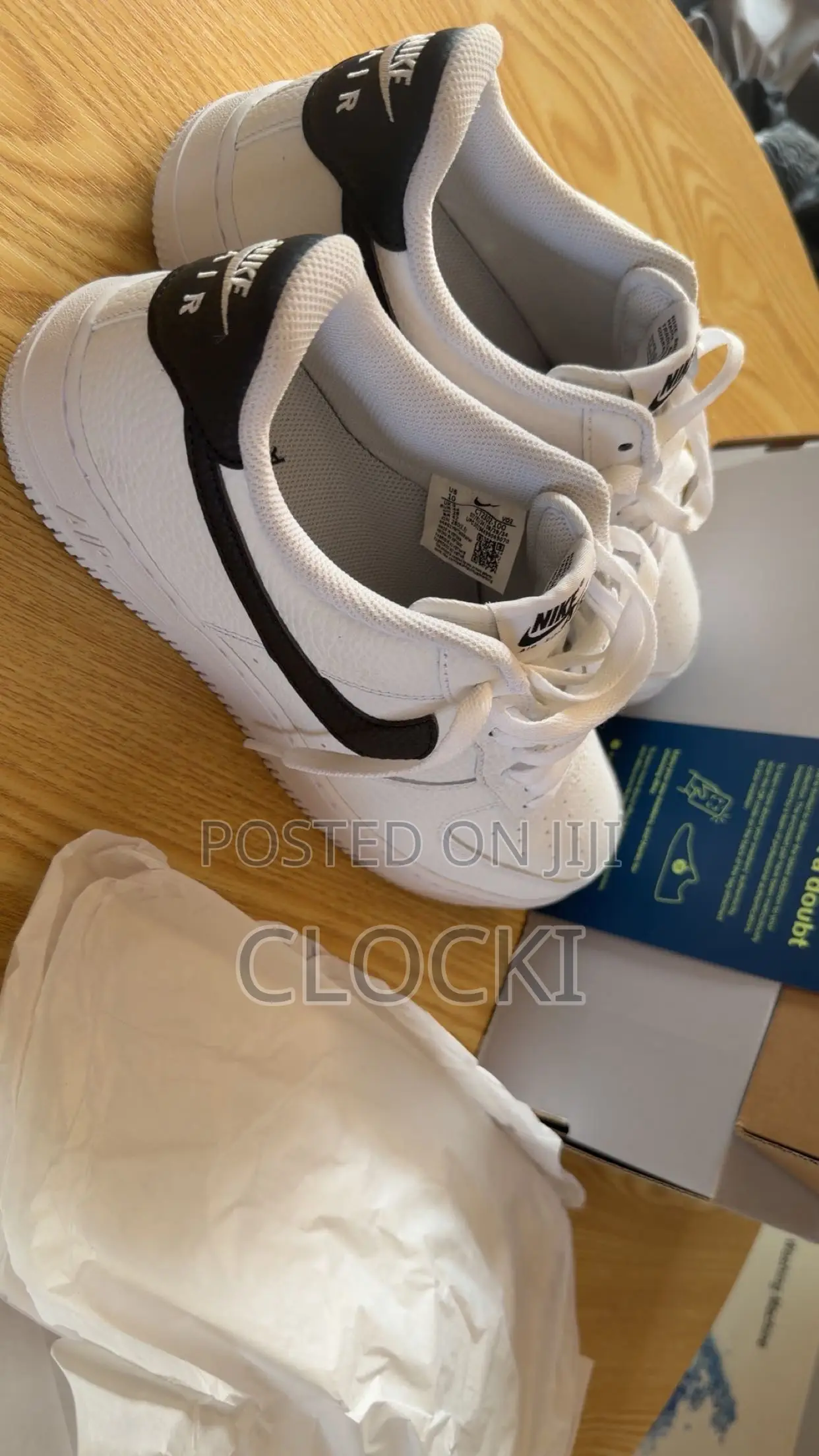Nike Airforce 1 White/Black