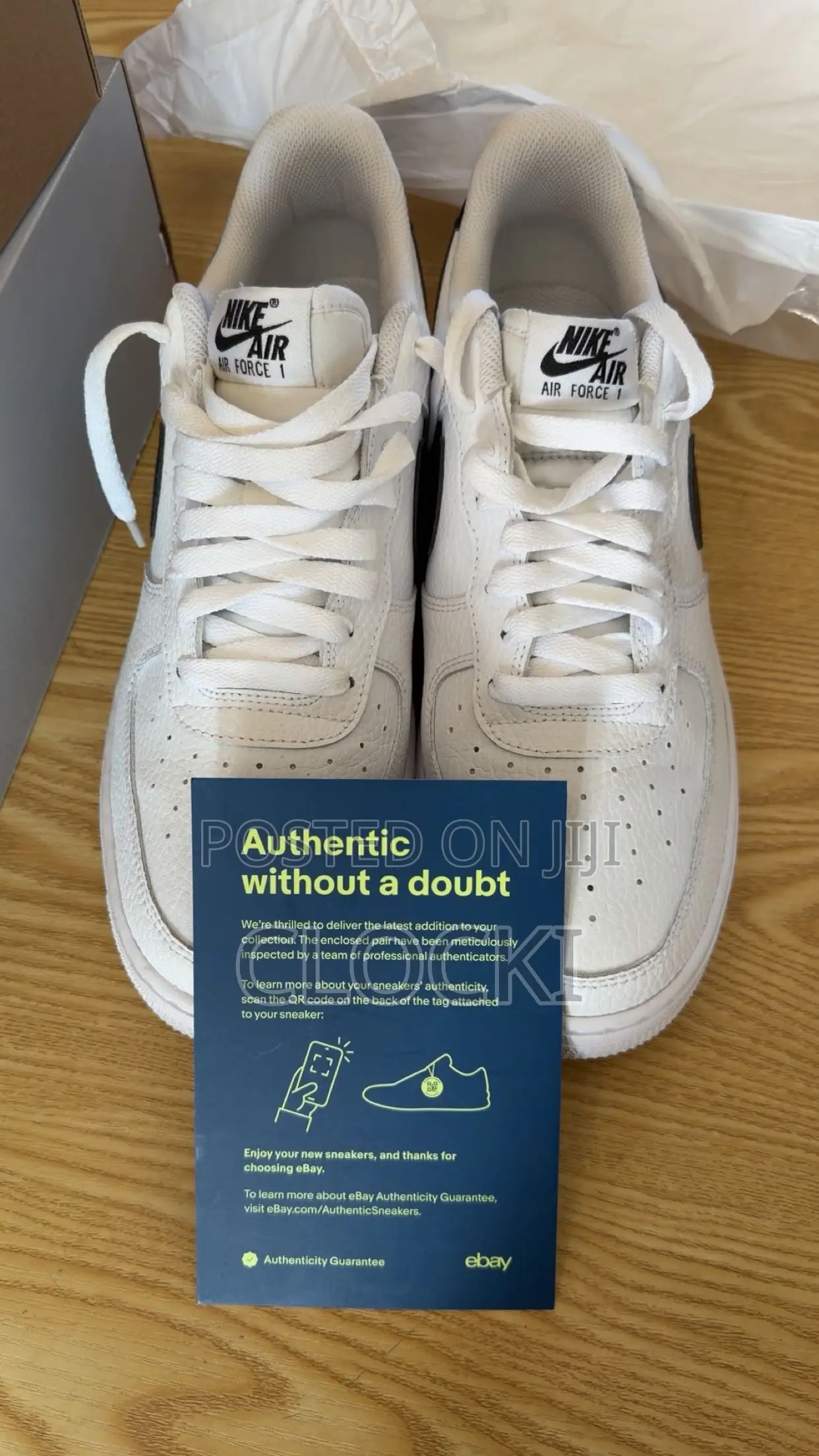 Nike Airforce 1 White/Black
