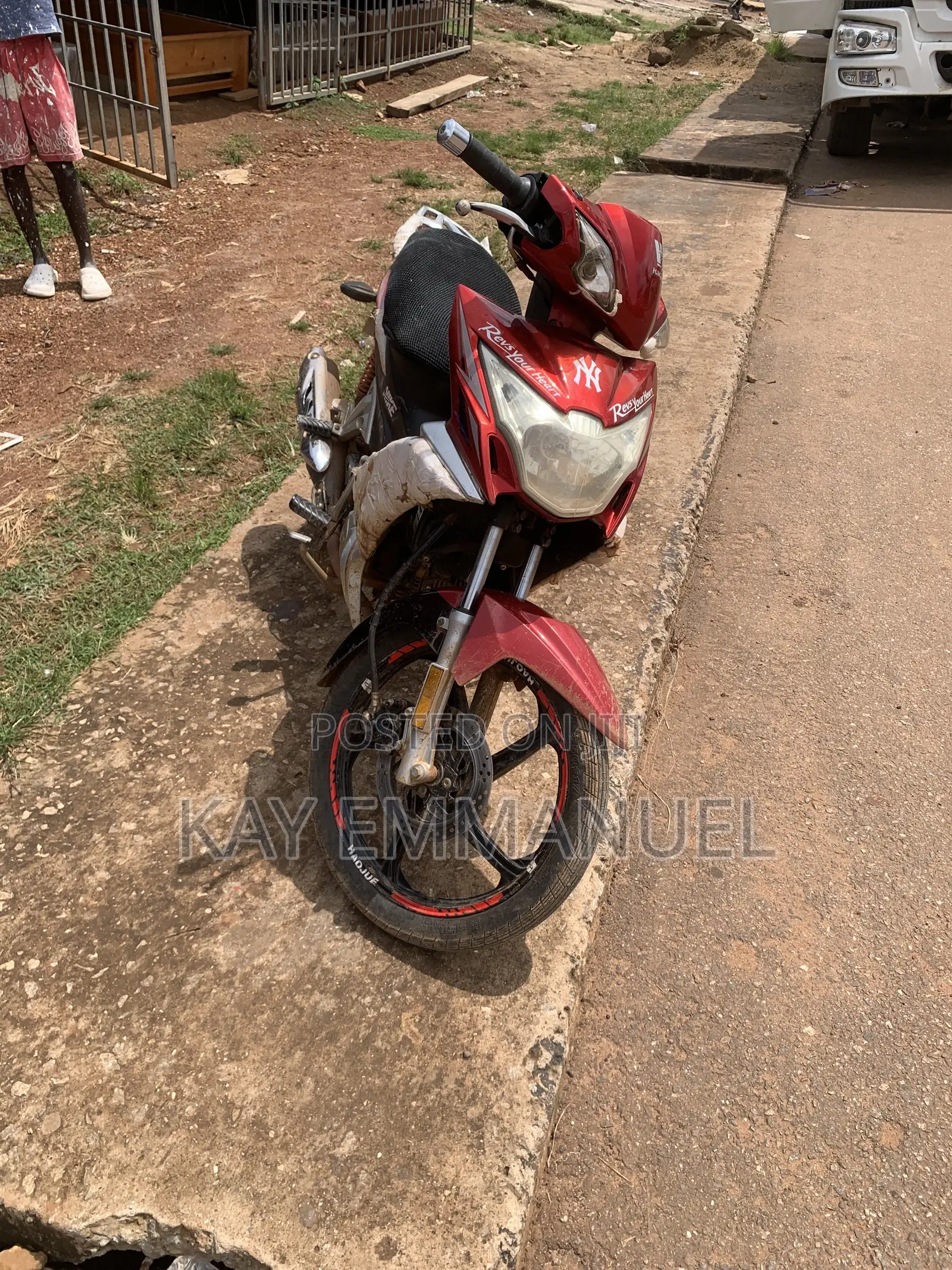 Haojue HJ110-3 2022 Red