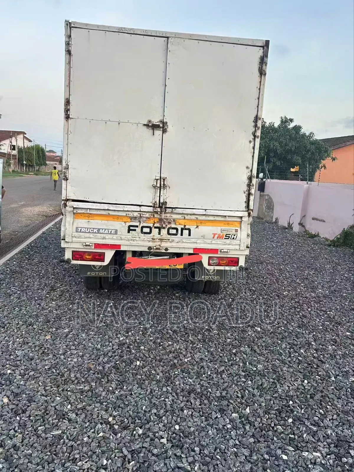 2023 White Box Truck Van