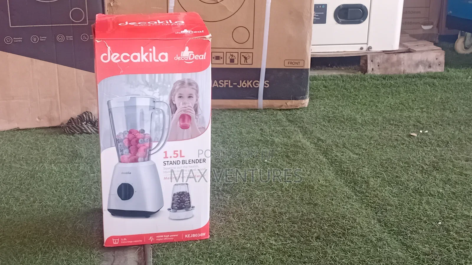 Decakila 1.5l Multipurpose Blender With Pulse Function 1.5l