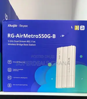 Ruijie Rg-airmetro550g-b, Base Station Of Rg-airmetro
