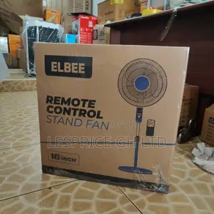 Topmost Quality 16'' Remote Controlled Stand Fan From Elbee