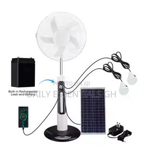 Tnt Star 18 Inchrechargeable Cooling Fan With Built-in Emergency Light