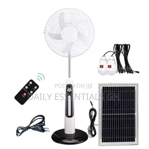 Tnt Star 18 Inch Rechargeable Fan With Phone Charging Usb Port