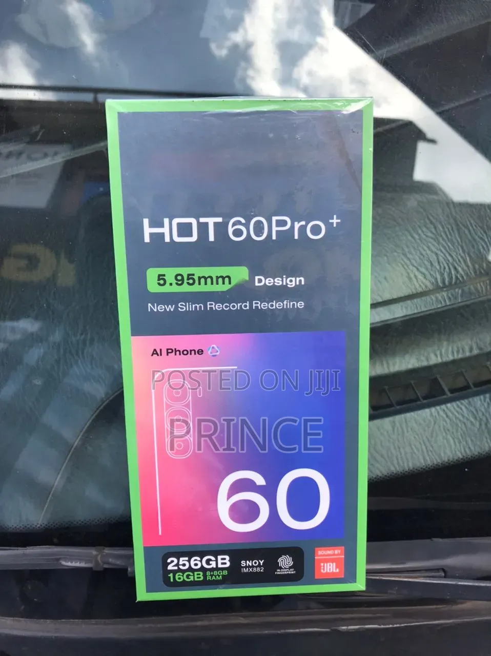New Infinix Hot 60 Pro+ 256 GB Black