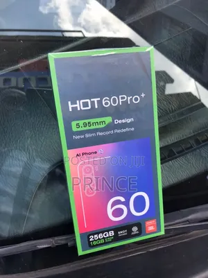 New Infinix Hot 60 Pro+ 256 GB Black