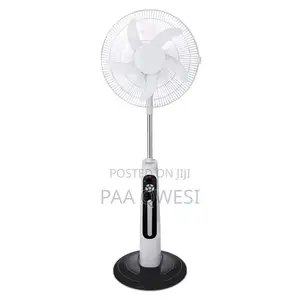 Tnt Star 18” Rechargeable Standing Fan With Remote Control