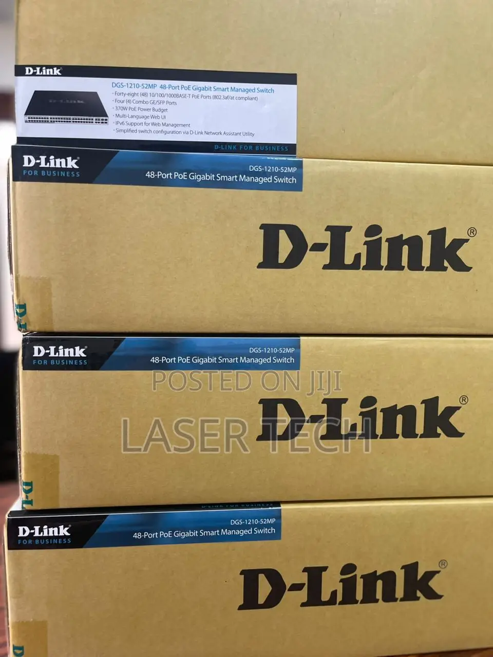 Dlink 48port Poe Switch DGS-1210-52mp