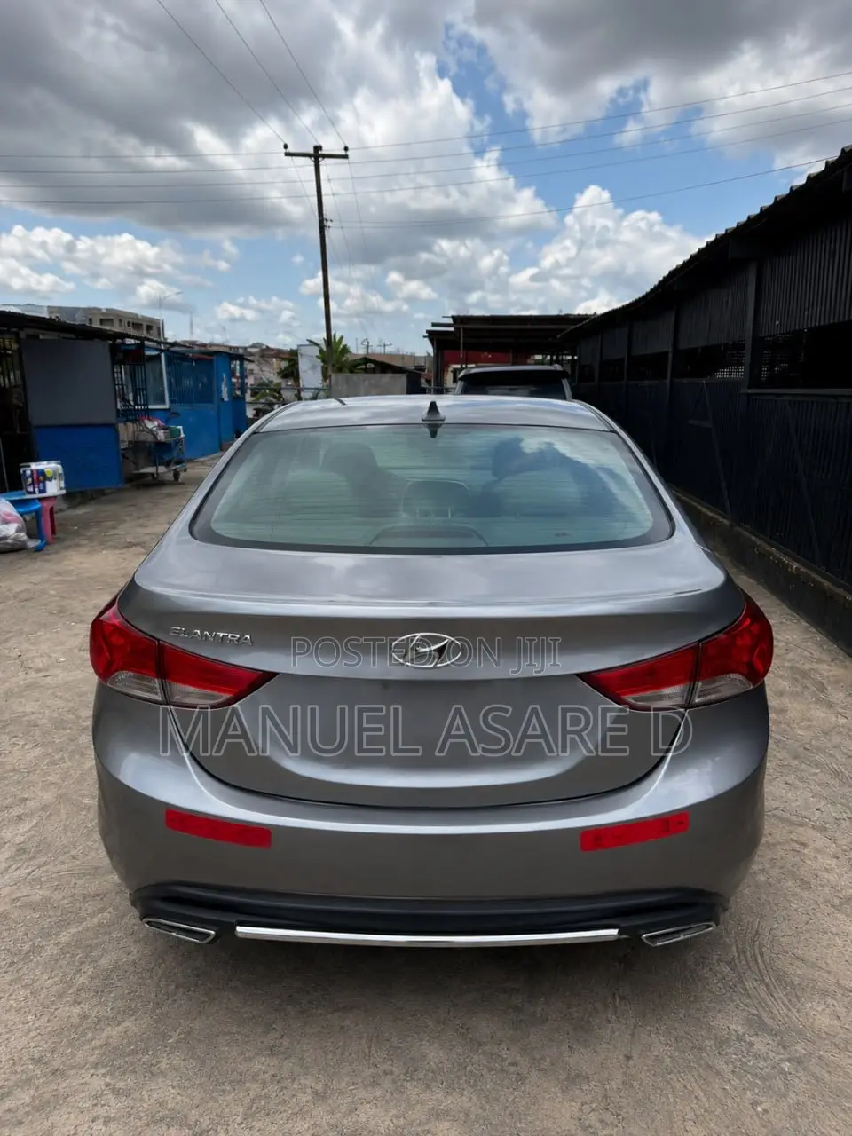 Hyundai Elantra GLS Automatic 2011 Gray