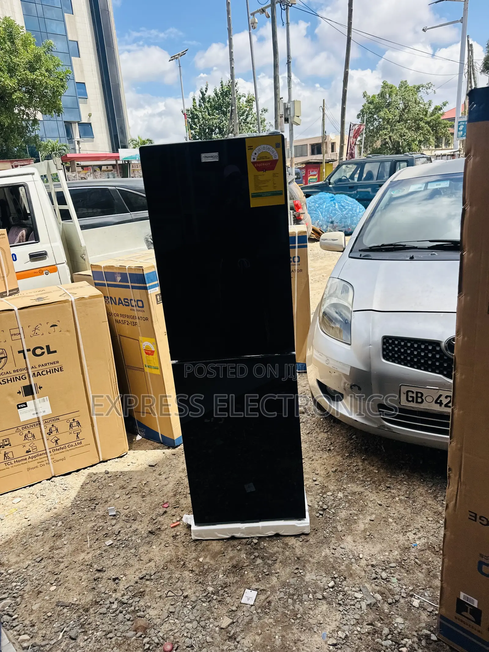 Limited Stock Double Door Black Mirror Nasco Nasd2-24fl