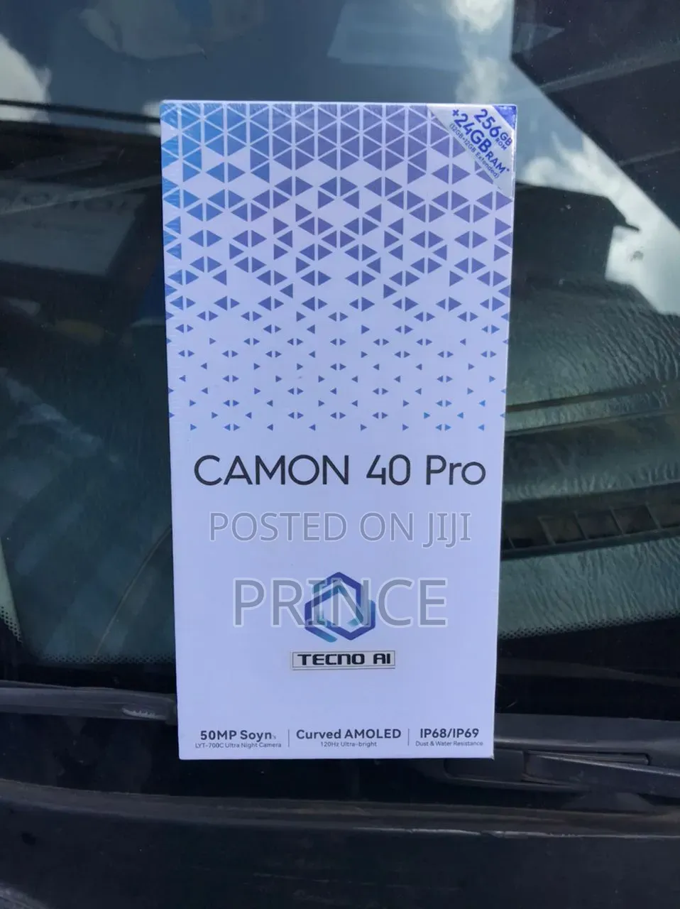 New Tecno Camon 40 Pro 5G 256 GB Black
