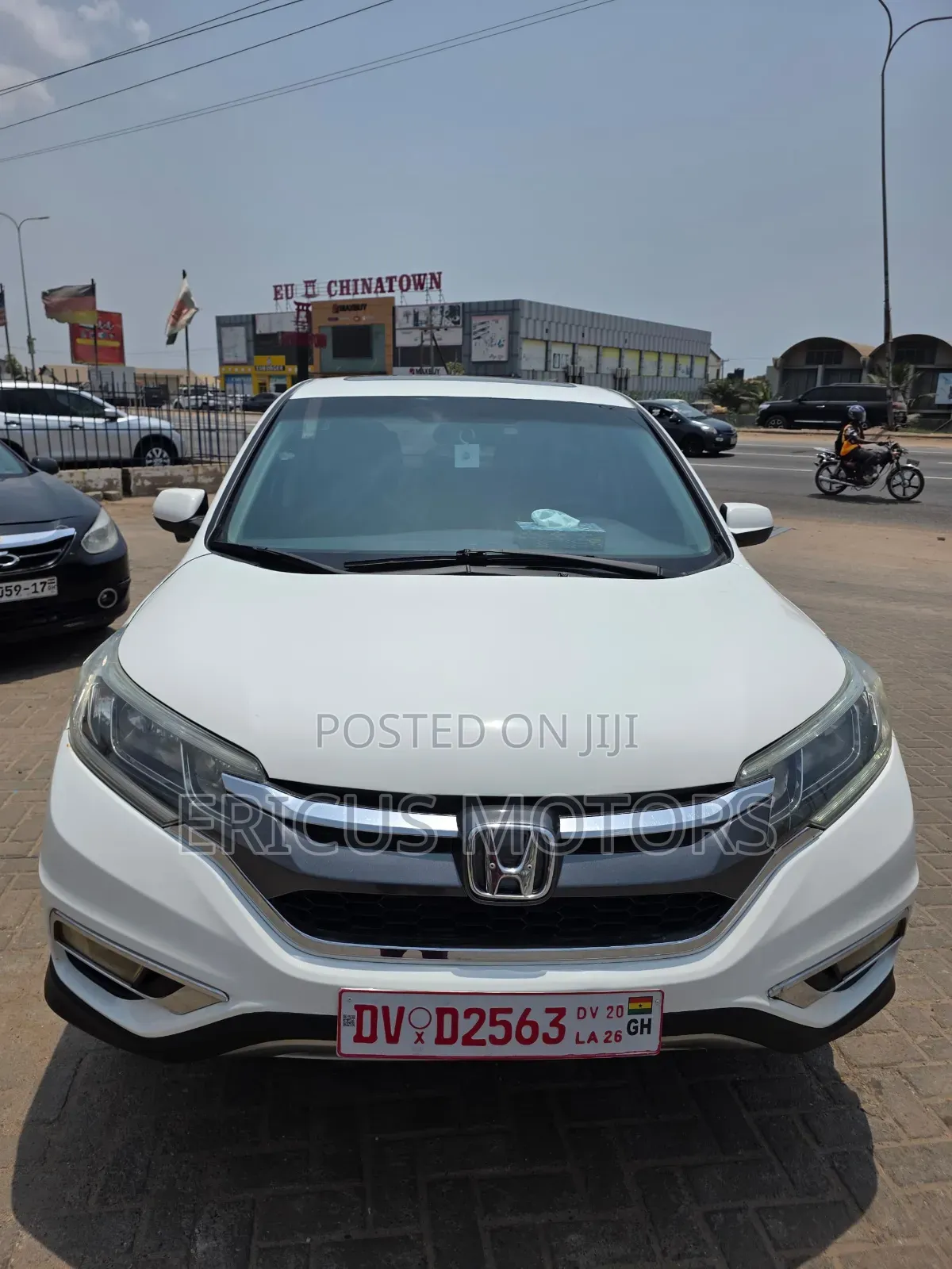 Honda CR-V EX-L w/Navigation 4dr SUV AWD (2.4L 4cyl CVT) 2015 White