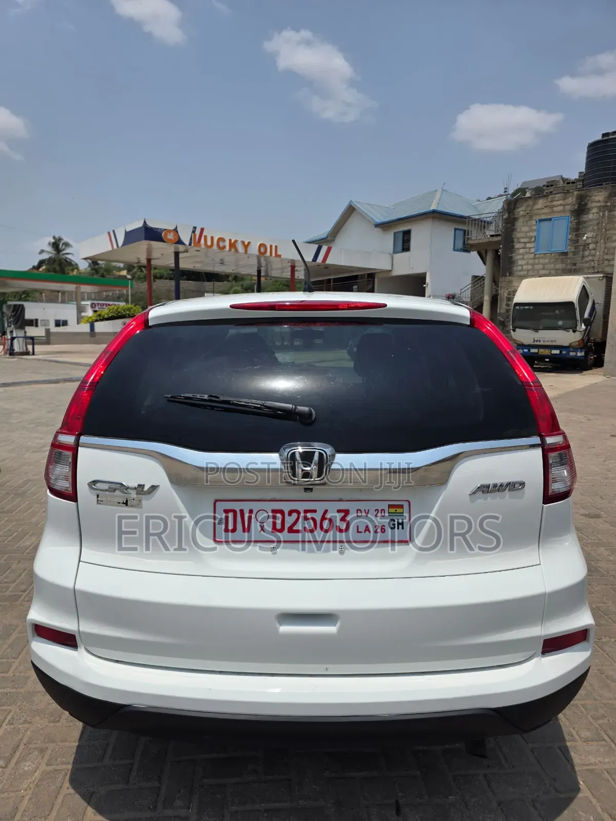 Honda CR-V EX-L w/Navigation 4dr SUV AWD (2.4L 4cyl CVT) 2015 White