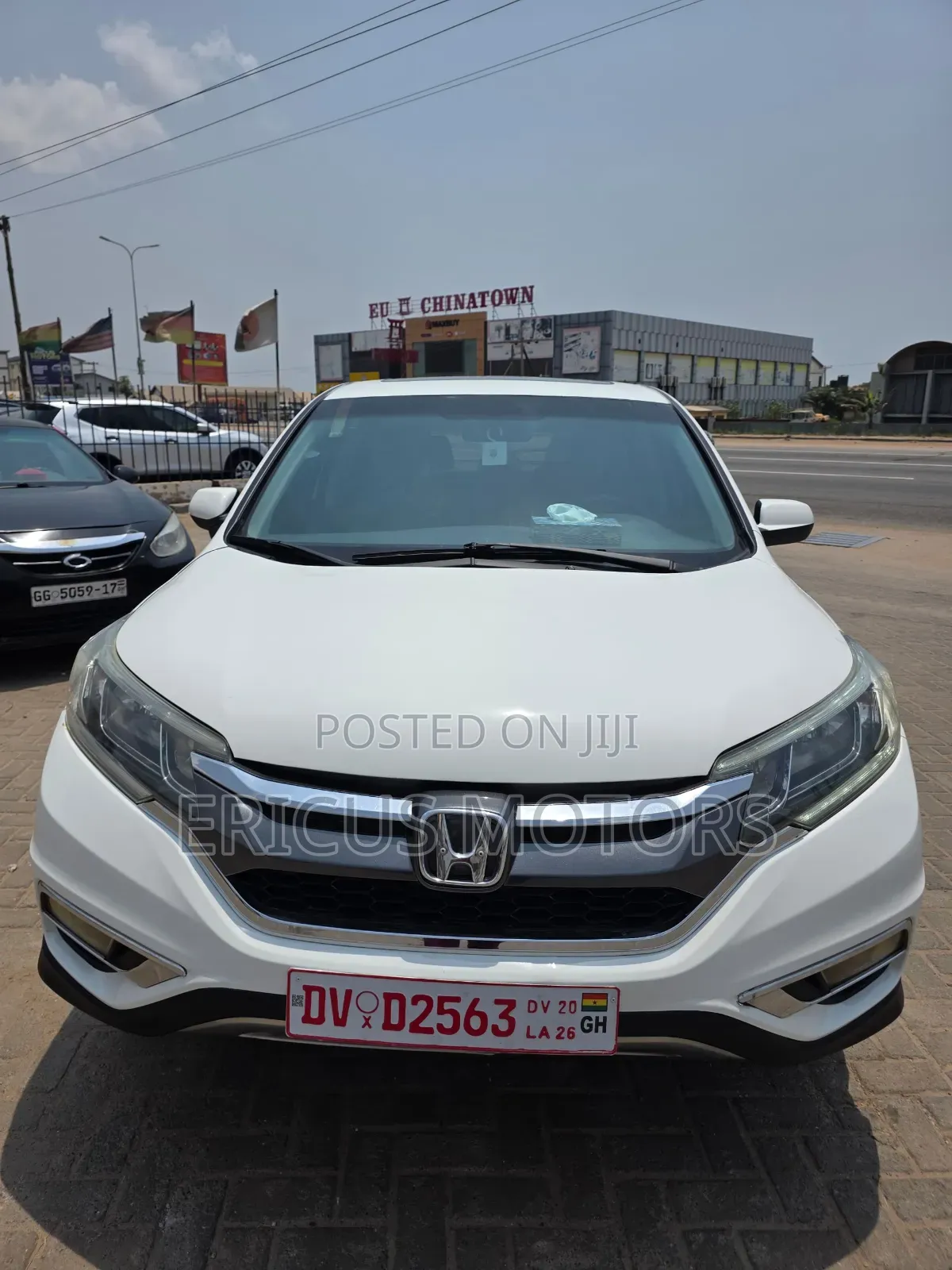 Honda CR-V EX-L w/Navigation 4dr SUV AWD (2.4L 4cyl CVT) 2015 White