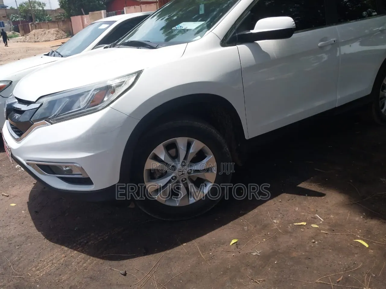 Honda CR-V EX-L w/Navigation 4dr SUV AWD (2.4L 4cyl CVT) 2015 White