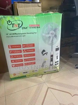 TNT Star Powerbreeze Rechargeable Smart Stand Fan