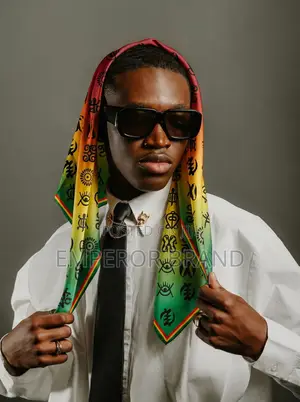Ghana Adinkra Heritage Scarf