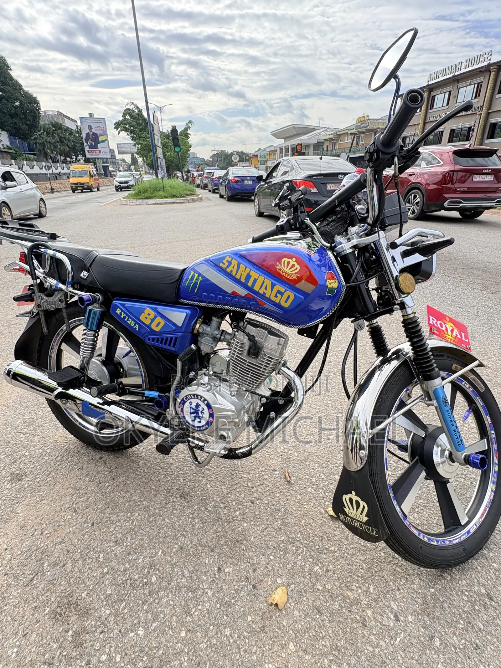 Royal Motorcycle 2026 Blue