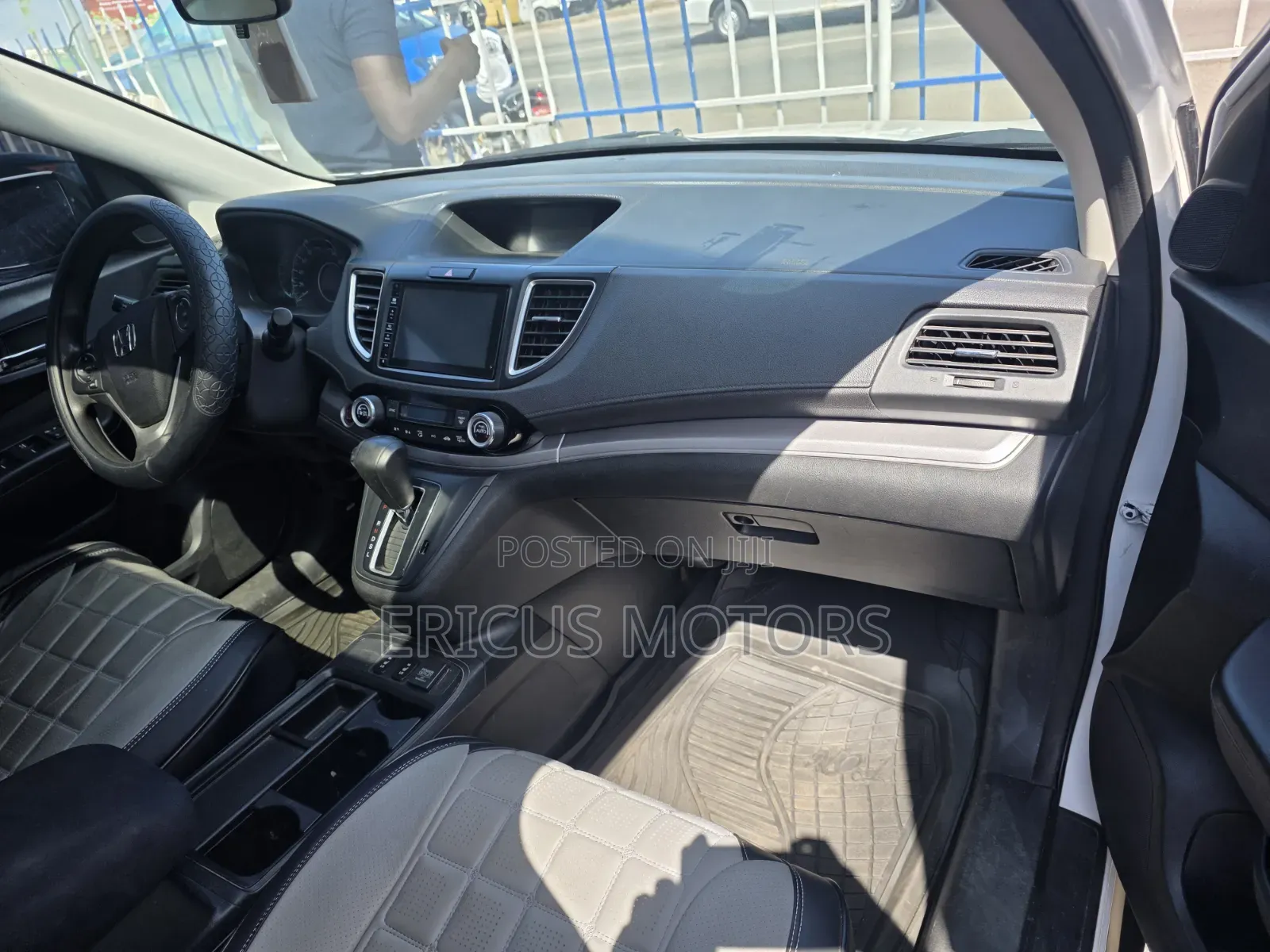 Honda CR-V EX-L w/Navigation 4dr SUV AWD (2.4L 4cyl CVT) 2015 White