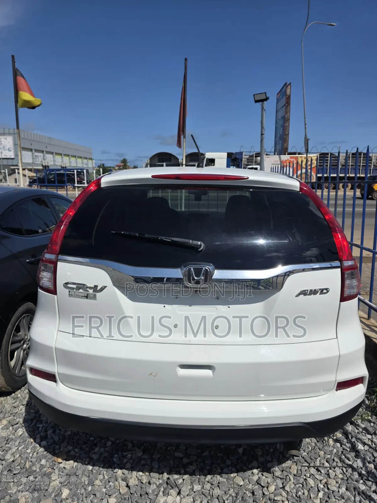 Honda CR-V EX-L w/Navigation 4dr SUV AWD (2.4L 4cyl CVT) 2015 White