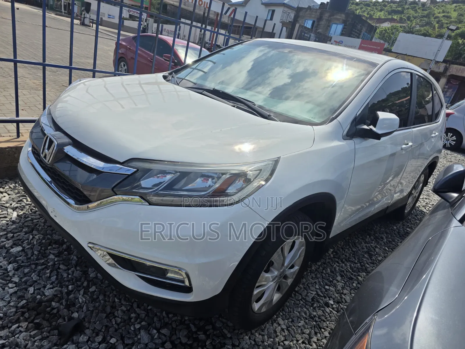 Honda CR-V EX-L w/Navigation 4dr SUV AWD (2.4L 4cyl CVT) 2015 White