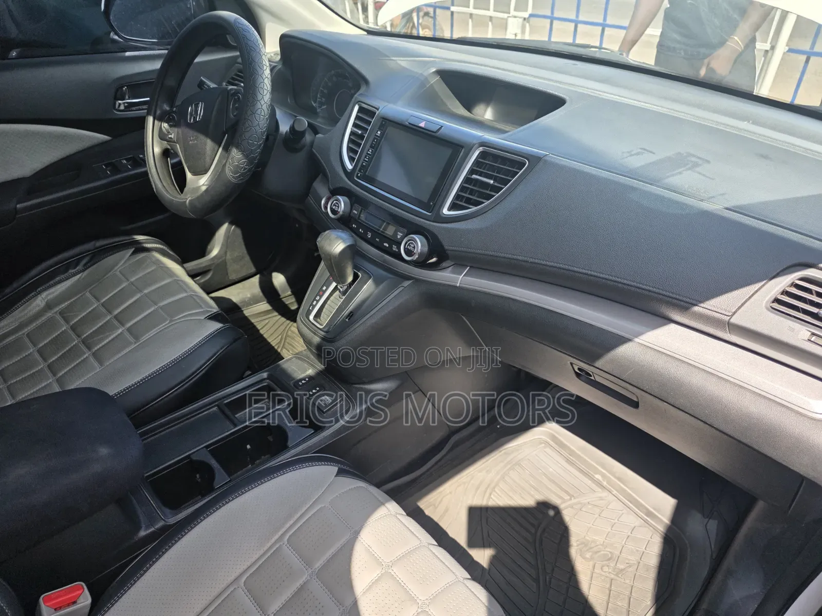 Honda CR-V EX-L w/Navigation 4dr SUV AWD (2.4L 4cyl CVT) 2015 White
