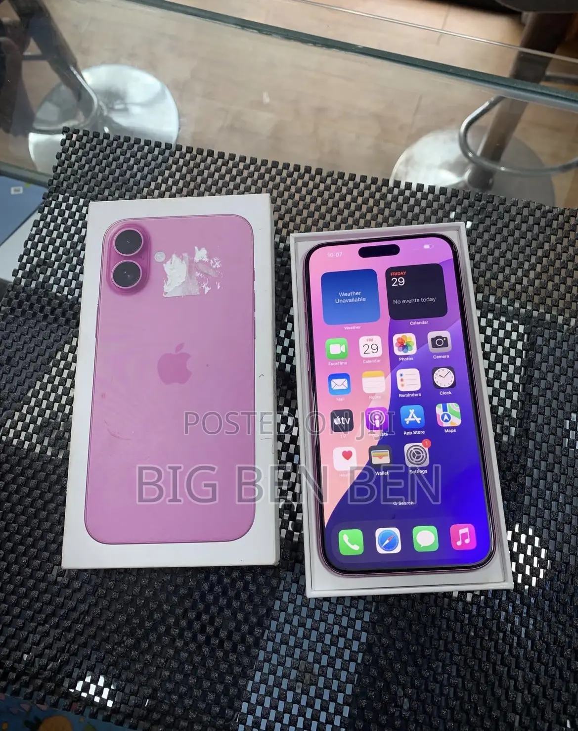 Apple iPhone 16 Plus 256 GB Pink